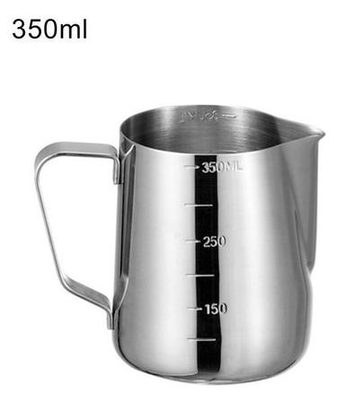 Imagem de 2 Jarra Inox Barista Cremeira Pitcher 350ml 600ml Leiteira