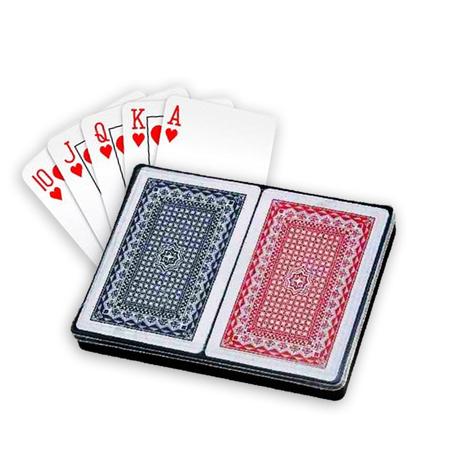Jogo De Baralho 108 Cartas Em Plástico Poker Truco Magica - mjs
