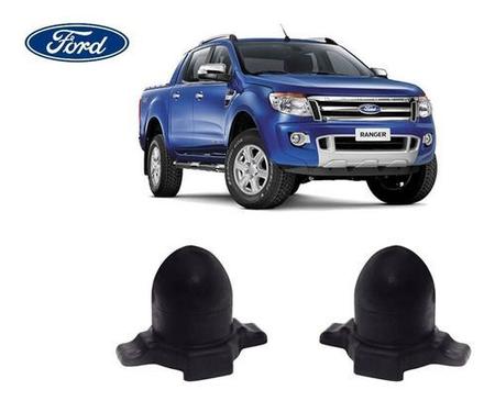 Imagem de 2 Kit Batente Amortecedor Traseiro Feixe De Mola Ford Pick-up Ranger 2012 13 14 15 16/... Envio Imediato