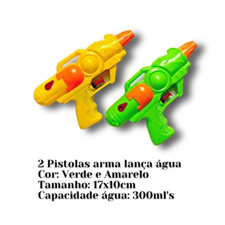 Armas de brinquedo coloridas para crianças a partir de 10 anos