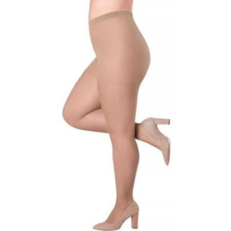 Imagem de 2 Meias Calça Selene Plus Size Fio 15 Clássica 9120 Selene