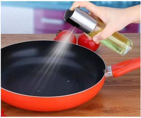 2 Moedores Sal Pimenta +2 Spray Porta Azeite Vinagre Limão - Unica Imagem de 2 Moedores Sal Pimenta +2 Spray Porta Azeite Vinagre Limão