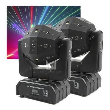 Imagem de 2 Moving Head Magic Ball Laser / Strobo Festa Profissional