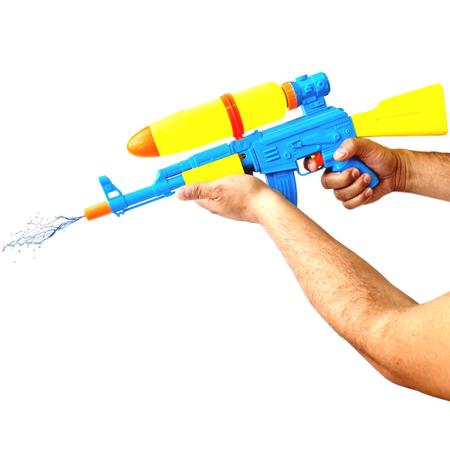 2 Pistola Arma Grande Water Gun Lança Água Brinquedo 53cm - Lançadores de  Água - Magazine Luiza