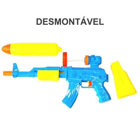 Lança Água Arminha Arma Pistola Brinquedo Water Gun 26Cm - Art Brink -  Lançadores de Água - Magazine Luiza