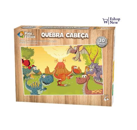 Kit 3 Quebra Cabeça Infantil Educacional Educativo Animais Divertido para  Crianças Aprender e Desenvolver