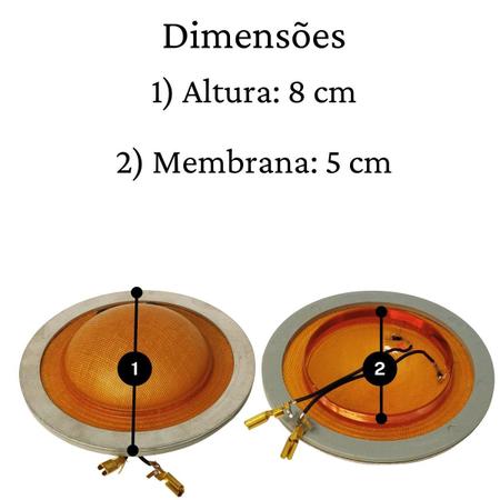 Imagem de 2 reparos d250 modelo antigo com fio corneta com capacitor