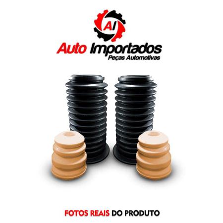 Imagem de 2 Suporte Coxim Rolamento Kit Batente Coifa Guarda Pó Amortecedor Dianteiro Fiat 500 Mexicano 2012 2013 2014 2015