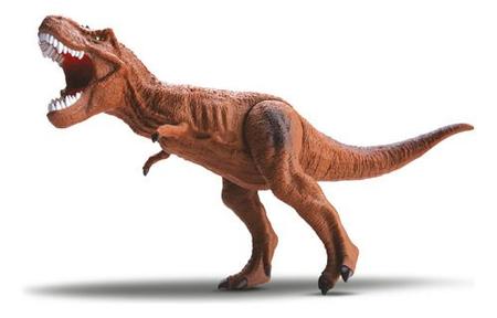 Dinossauro Tiranossauro Rex de Brinquedo com Mini Jaula