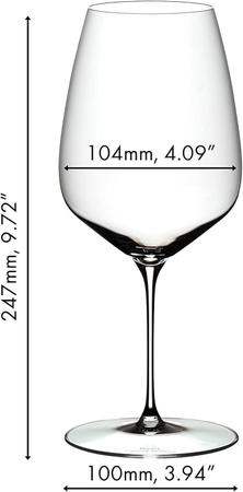 Imagem de 2 Taças De Vinho Cabernet Merlot Veloce 829Ml Riedel