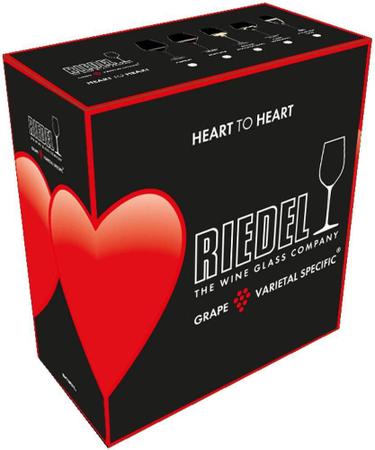 Imagem de 2 Taças Riedel Heart to Heart Chardonnay Vinho Branco 670ml