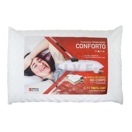 Imagem de 2 Travesseiro Anti Ronco Exclusivo Bem Estar Saúde Sono