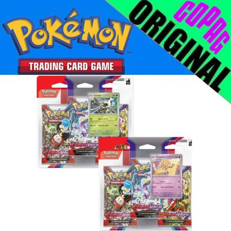 Kit 2 Triple Pack Coleção Pokémon Míticos Genesect e Meloetta em Promoção  na Americanas