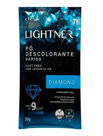 Imagem de 2 un Pó Descolorante Lightner Cless 20g Dust Free Diamond Diamante Clareador Cabelo Pelo 9 tons
