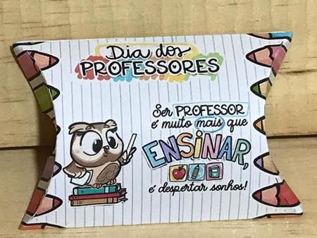 Imagem de 20 Caixinha Lembrancinha Dia Dos Professores Porta Bombom