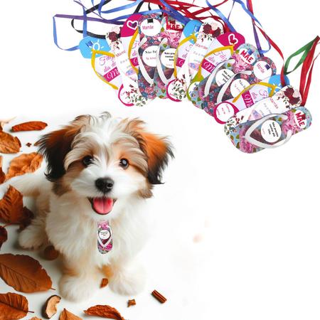 Imagem de 20 Gravatas P Chinelo Dia Das Mães Pet Shop Cão e Gato