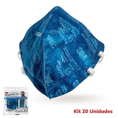 20 Máscaras 3m Pff2 9820 Proteção Respiratória Selo Anvisa e Inmetro Imagem de 20 Máscaras 3m Pff2 9820 Proteção Respiratória Selo Anvisa e Inmetro