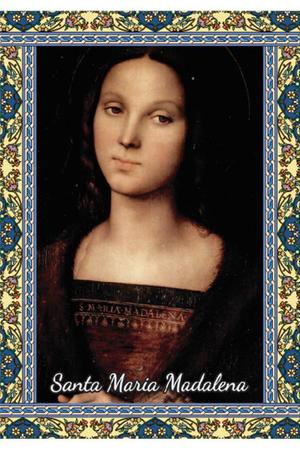 Imagem de 2000 Santinho Santa Maria Madalena (oração no verso) - 7x10 cm