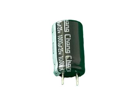 Imagem de 200x Capacitor Eletrolitico 1000uf/25v 105 10x17mm Chang