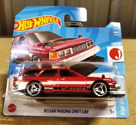 Hot Wheels Nissan Maxima Drift Car 4/10 Linha HW J-Imports