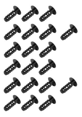 20x Presilha Preto Revestimento Lateral Porta Malas Brava - Plastcar Imagem de 20x Presilha Preto Revestimento Lateral Porta Malas Brava