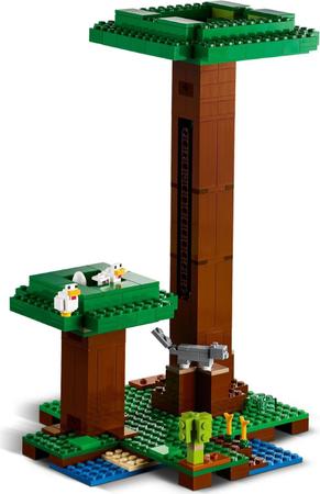 LEGO Minecraft A Casa da Árvore Moderna 21174 - Brinquedos de Montar e  Desmontar - Magazine Luiza