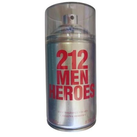 Imagem de 212 Men Heroes Body Spray for Men Carolina Herrera 250 ml Perfume Masculino