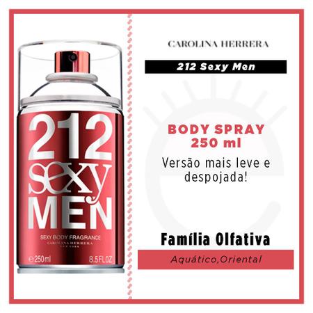 Imagem de 212 Sexy Men Carolina Herrera Body Spray