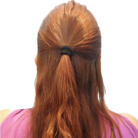 Imagem de 24 Elasticos Colorido Meia resistente Amarrador de cabelo