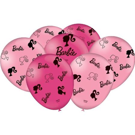 Balão N9 Decorado C/25 Barbie - Festcolor - Artigos para festas