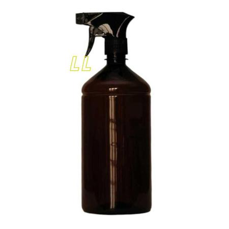 25 Frasco Pet Ambar 1 litro Sabonete Válvula Borrifador - LabLorencini Imagem de 25 Frasco Pet Ambar 1 litro Sabonete Válvula Borrifador