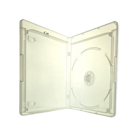 25 unidades estojo box blu-ray transparente solution 2go Imagem de 25 unidades estojo box blu-ray transparente solution 2go