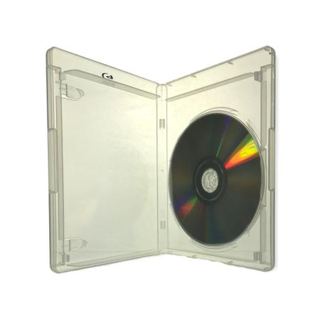 25 unidades estojo box blu-ray transparente solution 2go Imagem de 25 unidades estojo box blu-ray transparente solution 2go