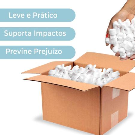 Imagem de 250 Litros Isopor Eps S-Pack Preenchimento Caixa Embalagem