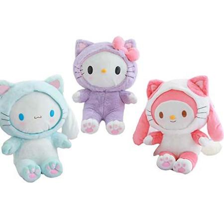 25cm Cartoon Boneca de pel cia Soft Stuffed Plush Doll My Melody