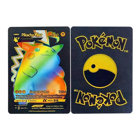 27 Cartas de Pokemon Pretas Cartinhas Deck Cards - Deck de Cartas