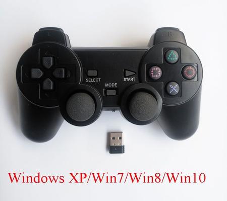 Imagem de 2pcs sem fio gamepad pc game controller 2.4ghz com cor6