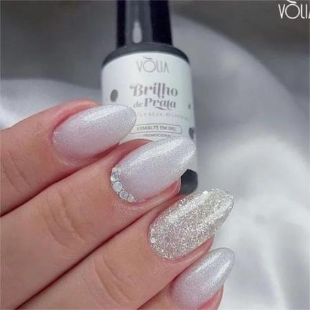 Imagem de 2UN Esmalte Em Gel Brilho de Prata 9G Volia