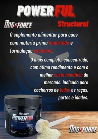 Imagem de 2Un Supl Cachorro Powerful Structural 250G Filhotes Pitbull