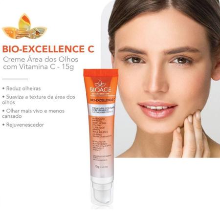 Imagem de 2X Bio-Excellence Creme Vitamina C Área Olhos BIOAGE