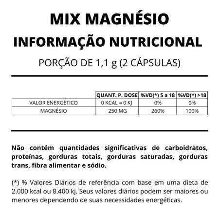 Imagem de 2x Mix Magnésio + 2x Vitamina K2 - MK-7 - Nutrigenes