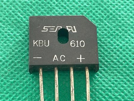 Imagem de 2x Ponte Retificadora Kbu610 6amp 1000v Sep