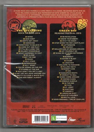 Imagem de 2X Punk Rock DVD Vol. 3 Green Day The Offspring