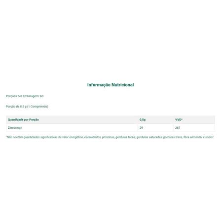 2x Zinco Quelato 29mg Lauton 60 Cápsulas Imagem de 2x Zinco Quelato 29mg Lauton 60 Cápsulas