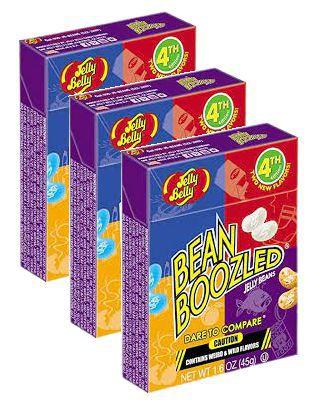 Imagem de 3 bala jelly belly bean boozled desafio sabor estranhos 45g