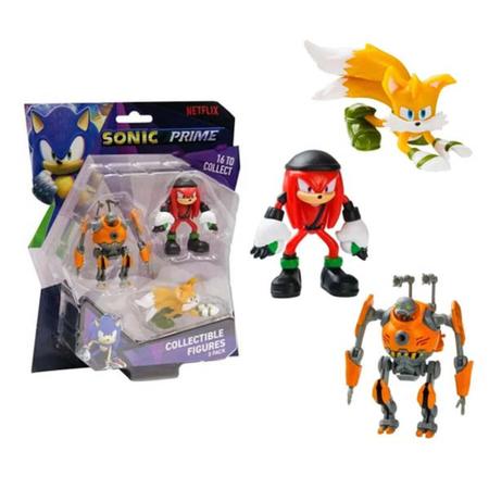 Boneco Sonic Prime Netflix Articulado Sonic Com Garras Toyng