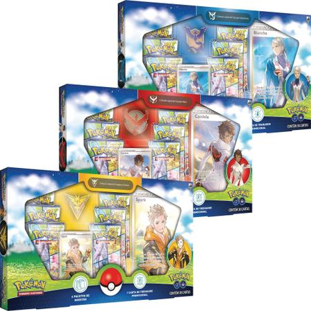 Box de Cartas - Pokémon GO - Coleção Especial: Equipe Sabedoria