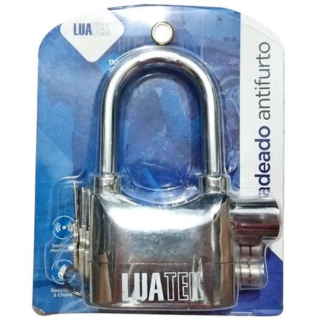 Imagem de 3 Cadeado Com Alarme Antifurto Prova De Água Original Lock