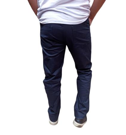Imagem de 3 calça basica jeans e sarja com elastano slim envio rapido aproveite