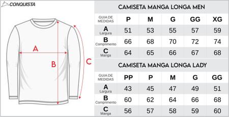 3 Camisetas Masculina Dry Cool Fit Manga Longa Malha Fria - Conquista -  Camisa e Camiseta Esportiva - Magazine Luiza